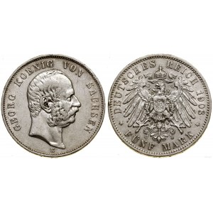 Deutschland, 5 Mark, 1903 E, Muldenhütten
