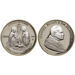 Vatikán (církevní stát), 10 000 lir, 1995 R, Řím