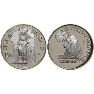 Vatikán (církevní stát), 5 000 lir, 2001 R, Řím