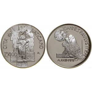 Vatikan (Kirchenstaat), 5.000 Lire, 2001 R, Rom