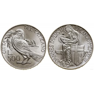 Watykan (Państwo Kościelne), 500 lirów, 1993 R, Rzym