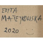 Edyta Matejkowska (b. 1983, Minsk Mazowiecki), We are divided by blue gazes, 2020