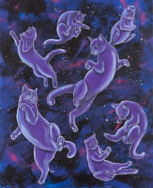 Aleksandra Lacheta (ur. 1992), Koty w kosmosie, 2022