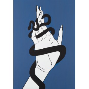 Adriana Zawadzka (b. 1991, Brzeg), Blue Snake, 2021