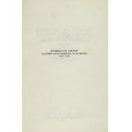 Materials for the history of the Academy of Fine Arts in Cracow 1895-1939. The history of the Academy of Fine Arts from the time J.... took over as head of the Academy.