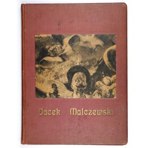 [Jacek MALCZEWSKI]. Jacek Malczewski. 16 reprodukcí. Varšava [1922]. Gebethner a Wolff. 4, s. [4], desky 16....