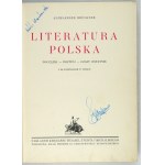 BRÜCKNER Aleksander - Polská literatura. Počátky, vývoj, nejnovější doba. S 368 ilustracemi v textu. Varšava [...