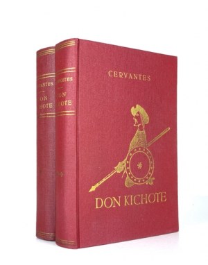 Cervantes - Przemyślny szlachcic Don Kichote z Manczy. Okł. i ilustr. M. Rudnicki.