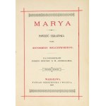 MALCZEWSKI A. - Marya. Ukrainian novel. 1887