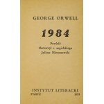 ORWELL G. - 1984. 1953. Prvé poľské vydanie.