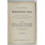 POL W. - Dzieła poetyckie ... T. 1-4. Lwów 1921