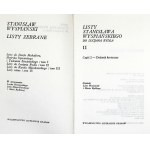 WYSPIAŃSKI Stanisław - Listy ... Lucjanu Rydelovi. Cz. 1-2. Texty dopisů připravili Leon Płoszewski a Maria Rydlowa. Kr.