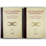 BRÜCKNER Aleksander - Encyclopedia staropolska. T. 1-2. compiled. ... Karol Estreicher supplemented with illustrative material. ...