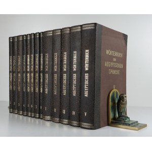 The largest and most complete printed dictionary of ancient Egypt that exists.
