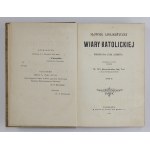 JAUGEY J. - Apologetisches Wörterbuch des katholischen Glaubens. T. 1-3. 1894-1896
