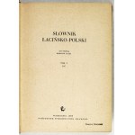 PLEZIA Marian - Lateinisch-Polnisches Wörterbuch. Unter dem Hrsg. ... T. 1-5. Warschau 1959-1979. PWN. 8, S. LII, 827, [2]; [2],...