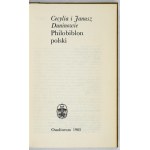 DUNIN Cecylia, DUNIN Janusz - Philobiblon polski. Wrocław 1983. ossolineum. 8, s. 293, [1]. Opr. oryg.....
