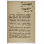 GŁADYSZ A. - Rückkehr aus Hitlers Hölle. Handschriftliche Widmung des Autors