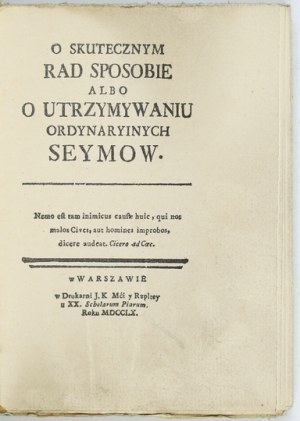 KONARSKI S. - O skutecznym rad sposobie ... T. 1-4. 1923