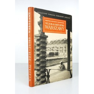 WOYSZNIS-TERLIKOWSKA Grażyna - Varšava včera, dnes, zajtra. Varšava 1950. Książka i Wiedza. 8, 118. opr. oryg.....