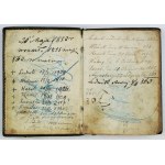 [PRAYERBOOK]. Manuscript prayer book Christian Prayers 1822. calligraphic manuscript on pp. [2], 159, [7]....