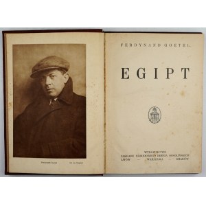 GOETEL F. - Egypt. Zpráva o cestě po Egyptě v roce 1925.