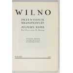 KŁOS Juljusz - Vilnius. Sprievodca po pamiatkach. Vilnius 1937