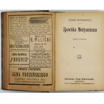 OCHOROWICZ Julian - Medyumic phenomena. Parts 3-5 (in 1 vol.). Warsaw [1913-1914]. Library of Selected Works. 16d,...