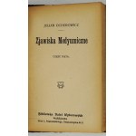 OCHOROWICZ Julian - Meditative Phänomene. Cz. 3-5 (in 1 Bd.). Warschau [1913-1914]. Bibliothek der ausgewählten Werke. 16d,...