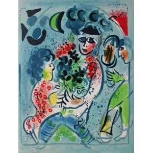 Marc Chagall (1887-1985), Frontispis. Para (Chagall Lithographe III, 1969, Mourlot #578)