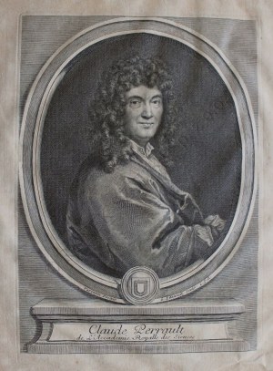 Gerard Edelinck(1640-1707), Claude Perrault