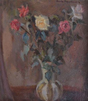 Maria Kawalerowicz (1916-1996), Kwiaty w wazonie