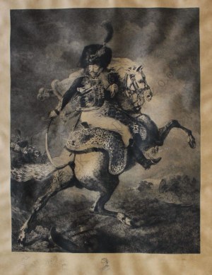 Gaston Albert Manchon (1855-1951), akwaforta, 55.5x43 cm