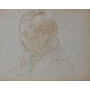Wojciech Weiss (1875-1950), Portret mężczyzny