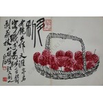 Qi Baishi (1864-1957), Baishi mo miao (Pekin 1959) - Album 12 drzeworytów