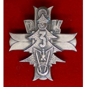 Odznaka Pamiątkowa 3 Dywizji Strzelców Karpackich (Włochy,1945)