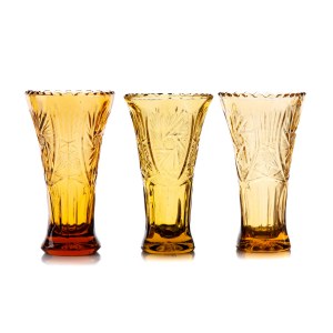 Set of honey vases No. 2259/1 in three shades