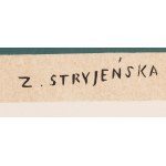 Zofia Stryjeńska (1891 Kraków - 1976 Genewa), Góralka z Tatr, plansza XXIII z teki 'Polish Peasants' Costumes', 1939