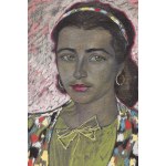 Stanisław Ignacy Witkiewicz Witkacy (1885 Warsaw - 1939 Jeziory in Polesie), Portrait of Bogumiła Trzaskowska-Kurkowa, 1938