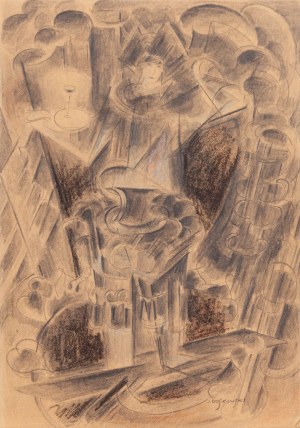 Józef Doskowski (1894 - 1979), Fantazja scenograficzna, około1925