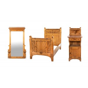 unknown, Zakopane style furniture set
