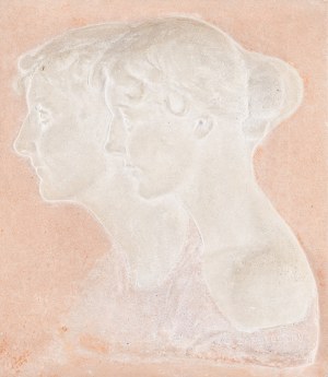 Jan Zapotoczny (1886 - 1959), Portret sióstr Skotnicówien - Marzeny i Lidy, 1927