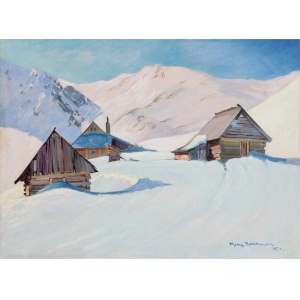 Max Haneman (Hanneman) (1882 Lodz - 1944 ), Shelters in the Tatra Mountains, 1934