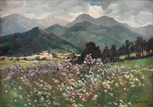 Michał Stańko (1901 Sosnowiec - 1969 Zakopane), Lato w Tatrach, 1935