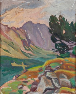 Jan Rykała (1883 Kraków - 1943 Zakopane), Czarny Staw Gąsienicowy