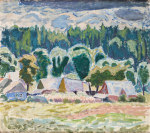 Stanislaw Borysowski (1901 Lviv - 1988 Torun), Podhale Landscape