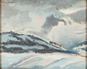 Stanisław Borysowski (1901 Lwów - 1988 Toruń), Tatry w śniegu, 1930