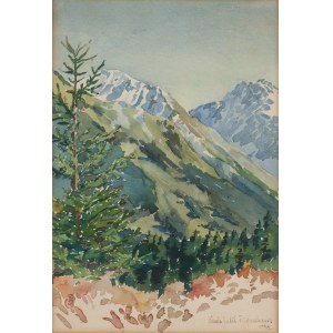 Wanda Gentil-Tippenhauer (1899 Haiti - 1965 Zakopane), View of the Tatra Mountains in summer, 1932
