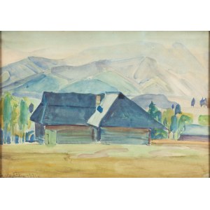 Zbigniew Kraśnik, Widok na Giewont, 1921