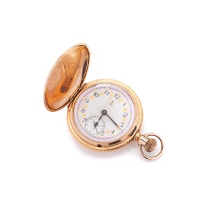 Pocket watch, Hampden Watch Co, 1895.